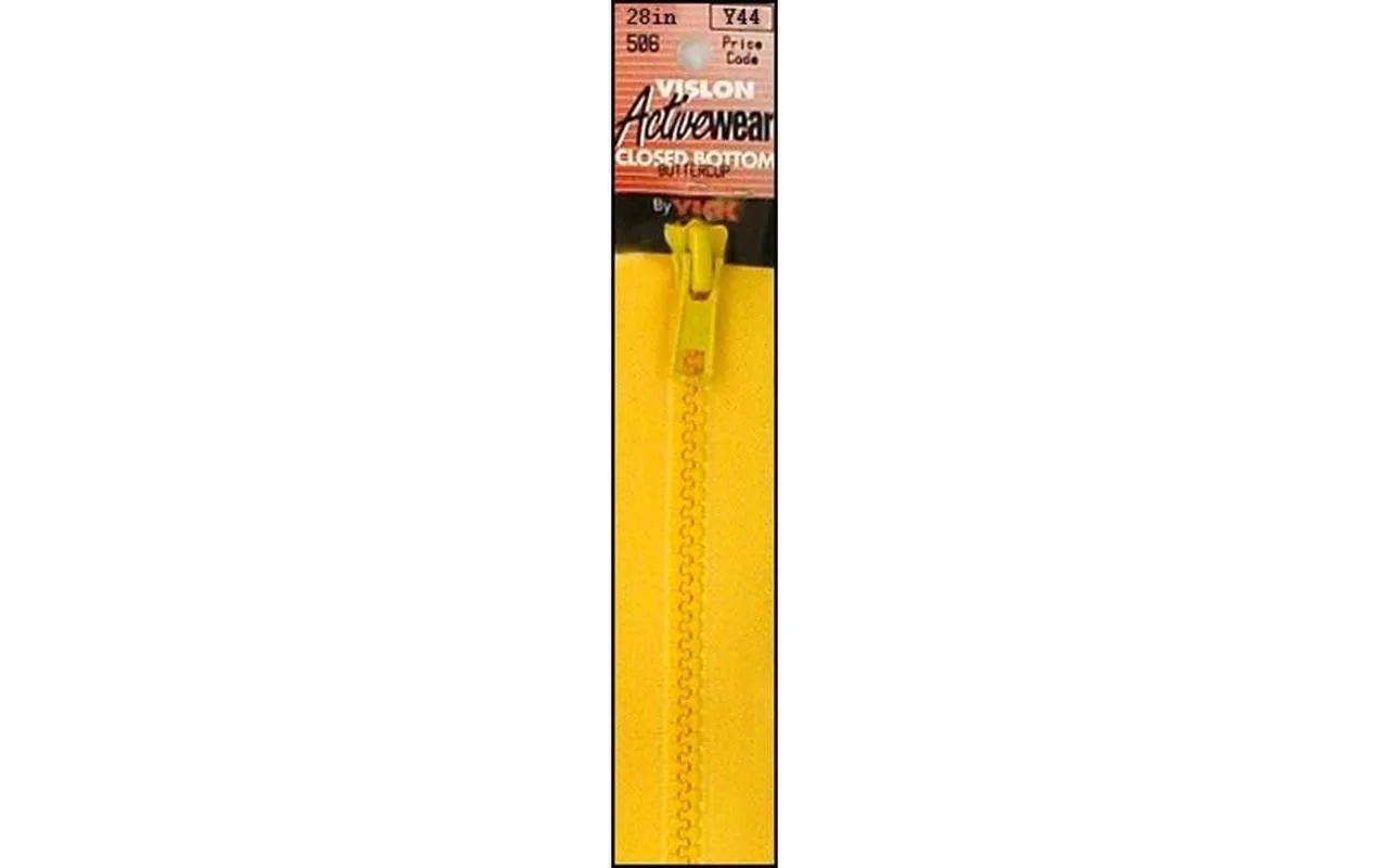 28 Inch Zipper - Buttercup