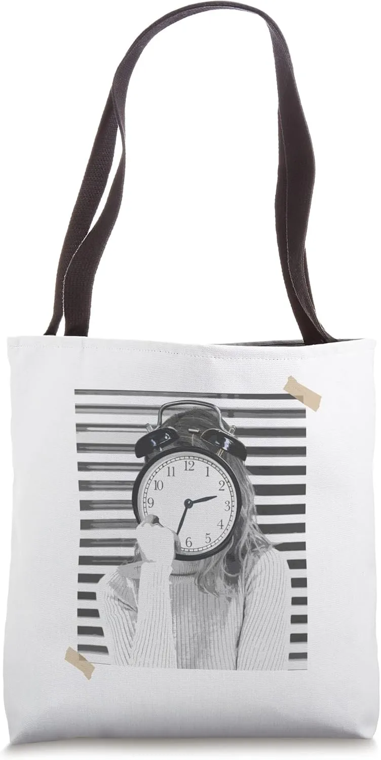 Aesthetic Streetwear Egirl Timekeeper - Mirrors of the Moon Tote Bag