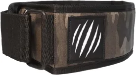 Bear KompleX Premium Leather APEX Weightlifting Belt, Abdominal & Back Support, Powerlifting, Squats and Weight Training, Low Profile, Firm Back for Easily Adjustable.