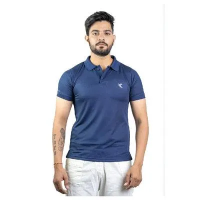 DRI-FIT Polo T-shirt | Men's | Naval Blue | KIBI Sports