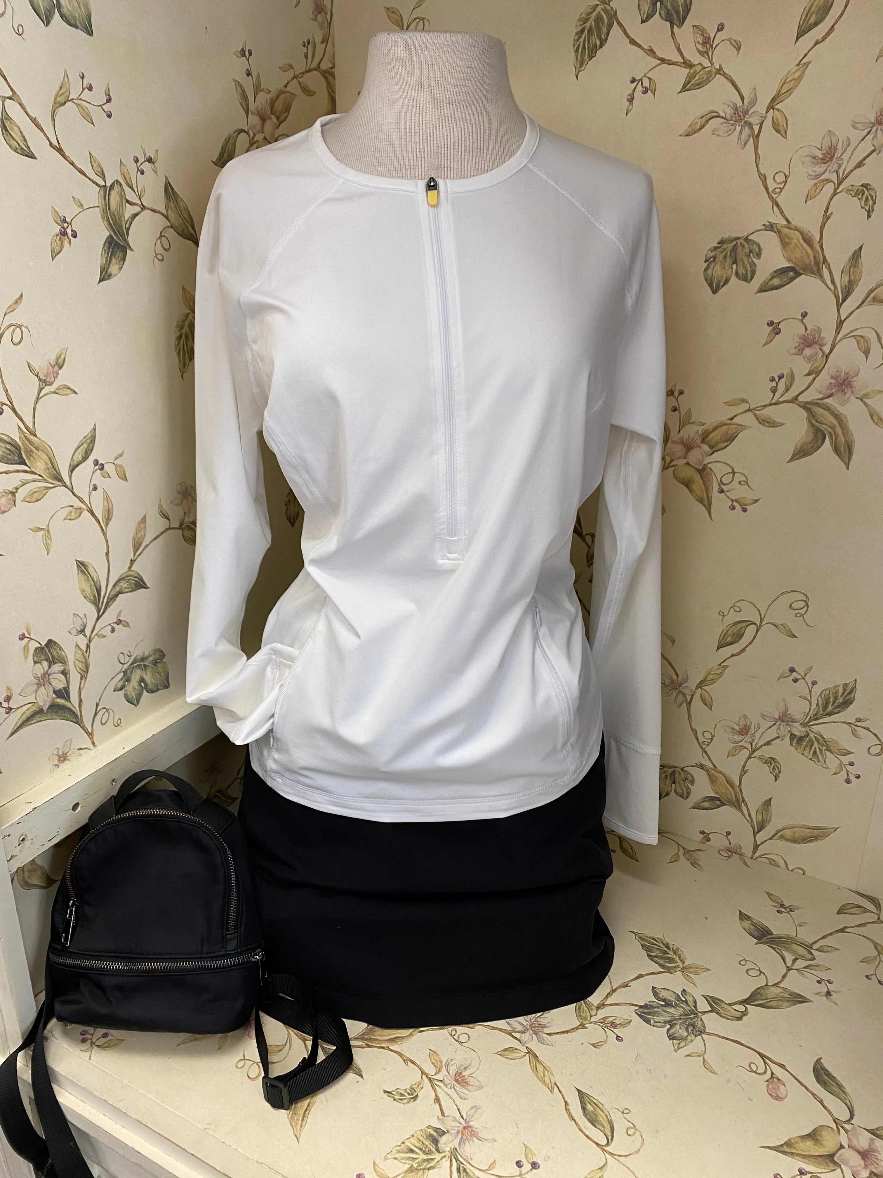 Lands' End White Activewear, Large