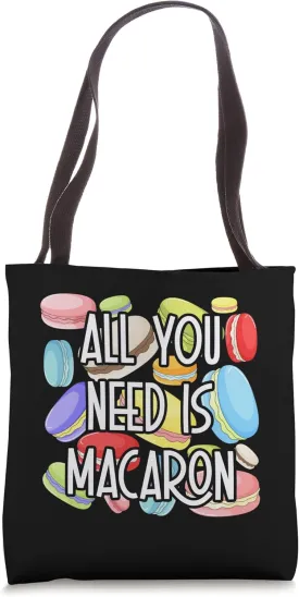 Macaron Mountain Baking Sweet Macarons Tote Bag