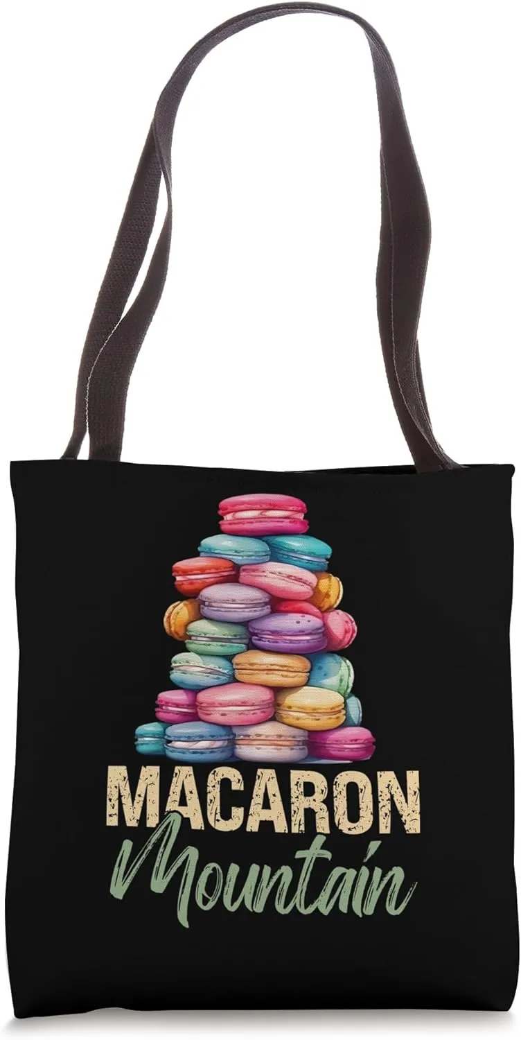 macaron Mountain Baking Sweet Macarons Tote Bag