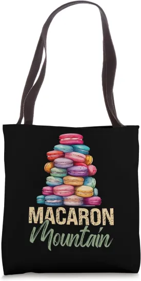 macaron Mountain Baking Sweet Macarons Tote Bag