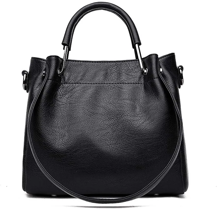 MINTEGRA Hobo Bags for Women Large Tote Handbags PU Leather Shoulder Bucket Purse