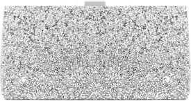 Naimo Women's Sequin Rhinestone Evening Bag Elegant Glitter Clutch Handbag Purse