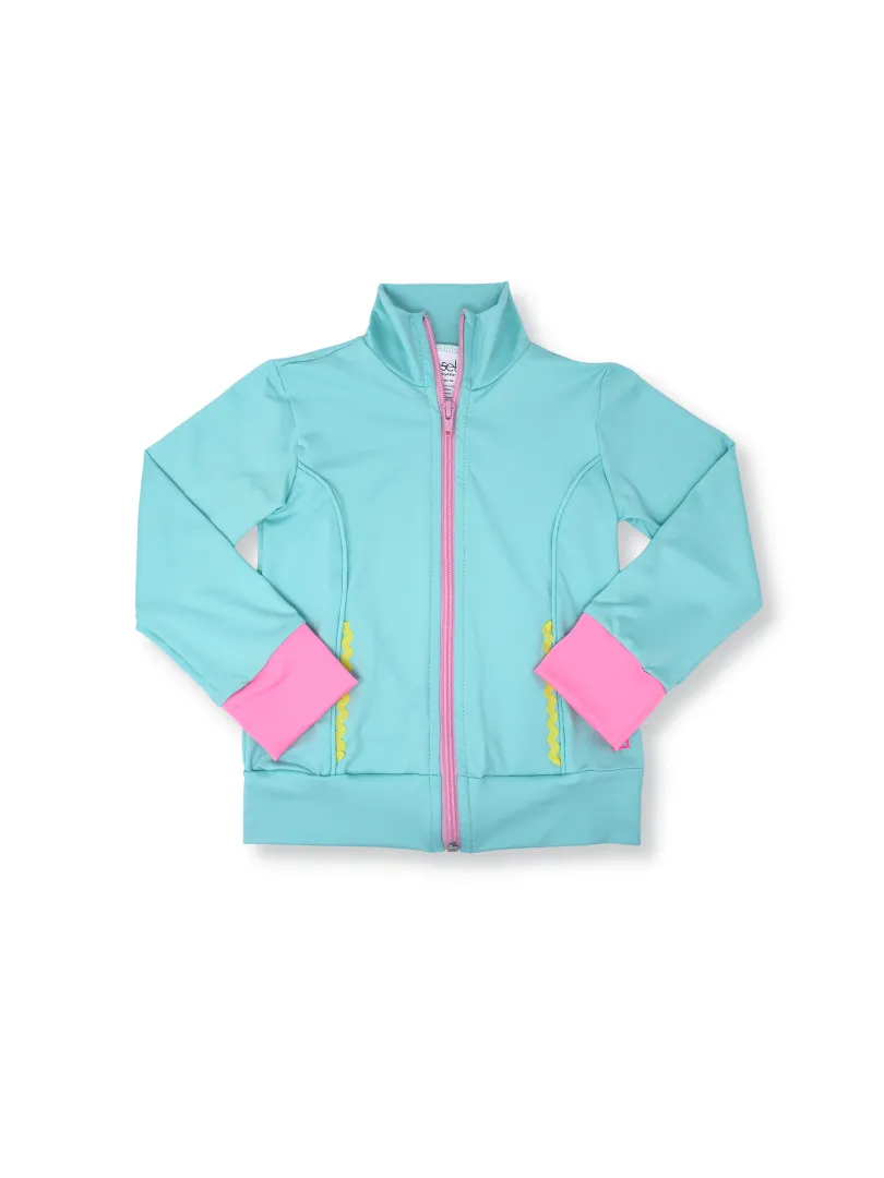 Pink/Turq Juliet Jacket