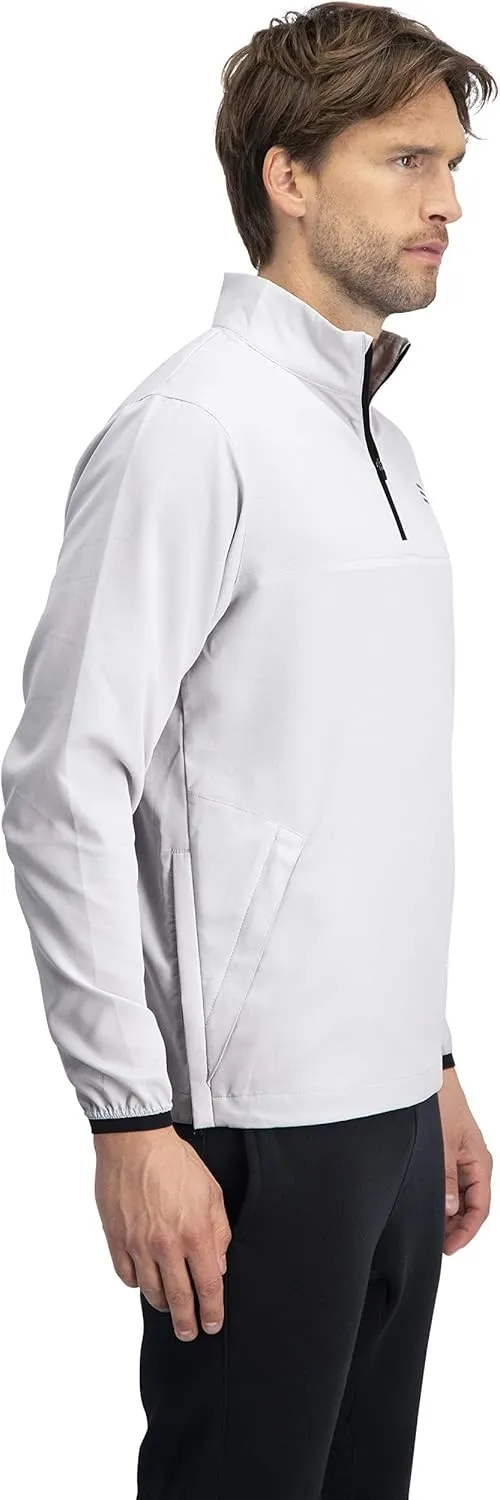 Three Sixty Six Mens Windbreaker Jackets - Zippered Golf Wind Breaker Jacket - Vented, Dry Fit