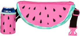 Tipsy Elves Watermelon 3D Fanny Pack with Drink Holder